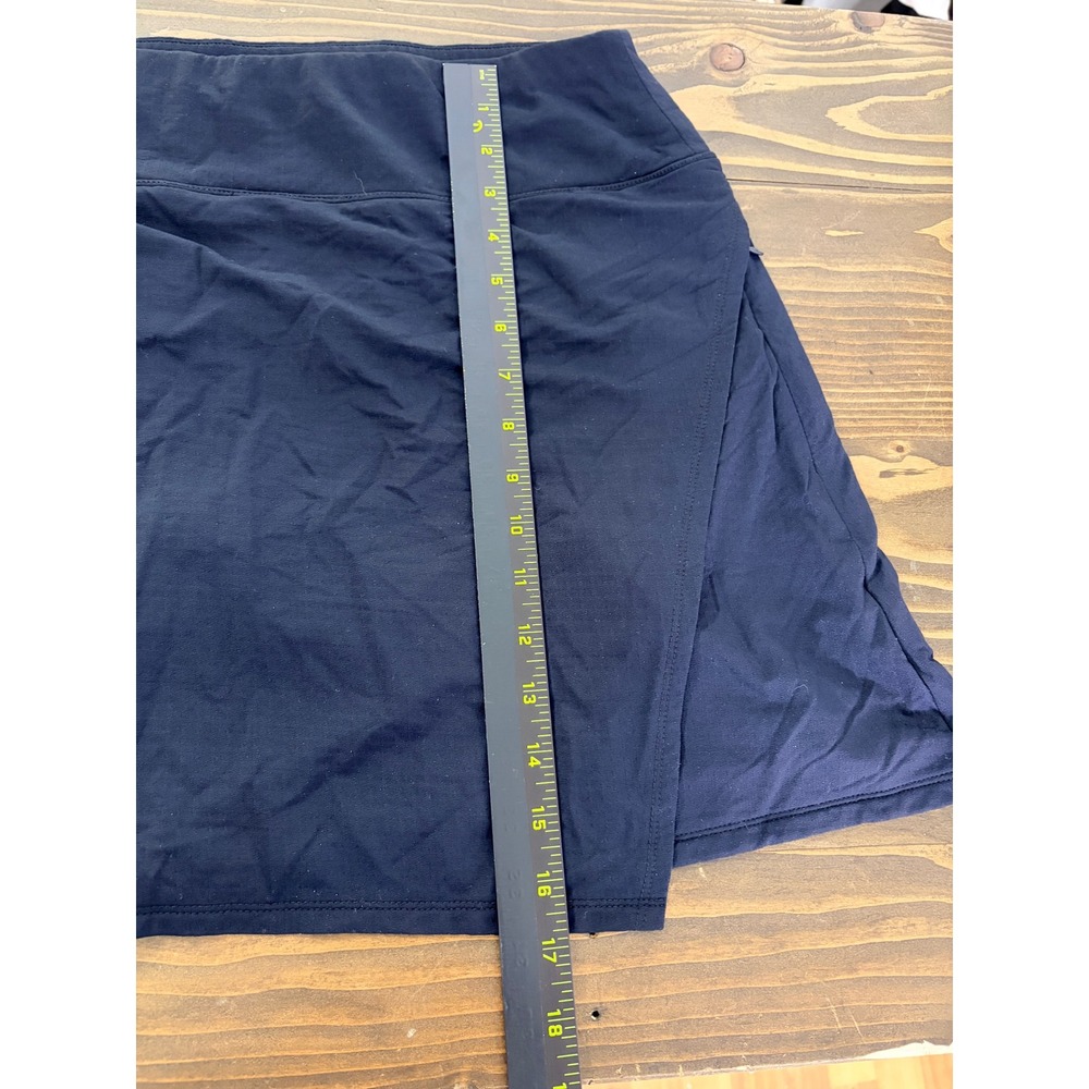 IBKUL Golf Skort Womens XL Black UPF 50+ Pockets Athletic Tennis Performance - Picture 5 of 12